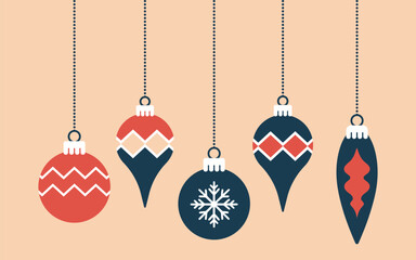 Festive Christmas Ornaments Collection &ndash; Holiday Decorative Baubles & Icons