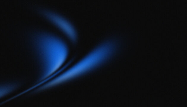 Blue black smooth gradient background with light and shadow soft transition.