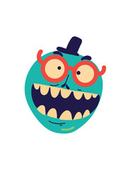 whimsical funny monster character for kids