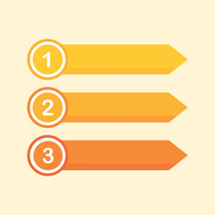 Obraz premium A clean and colorful step-by-step infographic illustration designed to visualize structured processes, workflows, or timelines in a modern flat style.