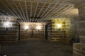 Cripta da Catedral de C&aacute;diz na Espanha