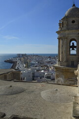 Vista da cidade de C&aacute;diz na Espanha