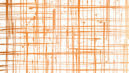 Abstract background texture featuring distressed orange grid lines over a dark speckled black field