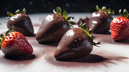 Chocolate-covered strawberries	