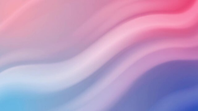 Smooth Pastel Color Waves Abstract Background