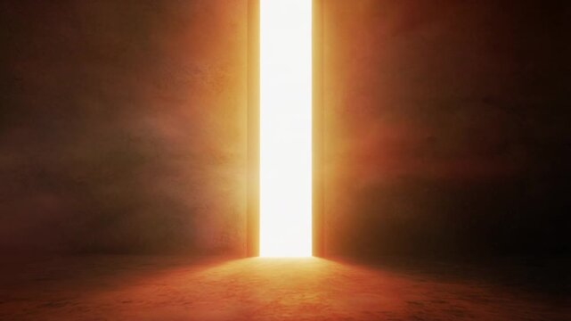 Illuminated Portal to the Unknown