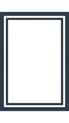 Obraz premium Sleek Frame Design: An elegant, rectangular frame with a clean, minimalist design, perfect for showcasing content.