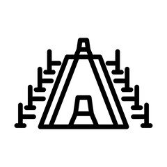 Wedding Seating Chart line icon