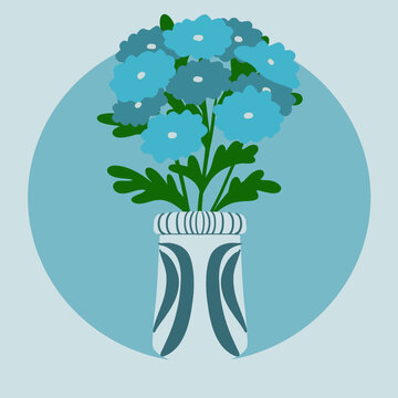 Vase of flowers
