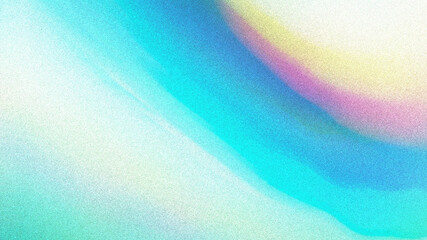 Soft Aqua Gradient Background With Iridescent Glow. Dreamy Blue Teal Abstract Texture &mdash; Light Rainbow Fade. Calm Pastel Gradient With Soft Paper Grain. Modern Aqua Blur &mdash; Minimal Abstract Wallpaper. 