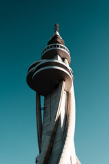 Futuristic Tower Building Skopje North