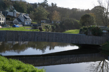 Photo de paysage &agrave; La Roche-Derrien dans le Tr&eacute;gor - Bretagne France