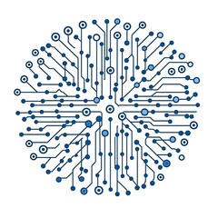 Circular Neural Network Circuitry Concept