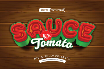 Tomato Sauce Text Effect