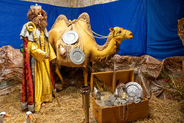 F&eacute;&eacute;ries de No&euml;l &agrave; Aniane dans le d&eacute;partement de l'H&eacute;rault en r&eacute;gion Occitanie