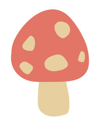 Mushroom flat icon