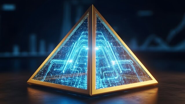 An abstract city night background features the colorful motion of a bridge and a glowing ferris wheel at a fun carnival park fair - Powered by Adobe