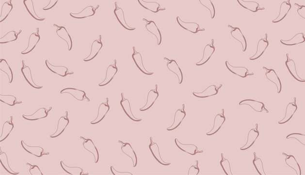 chili pattern background is good to use for wrapping paper