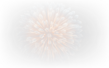 Festive Fireworks Explosion Isolated on Transparent Background PNG