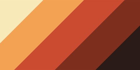 Retro Stripes Background in Warm Earthy Tones.