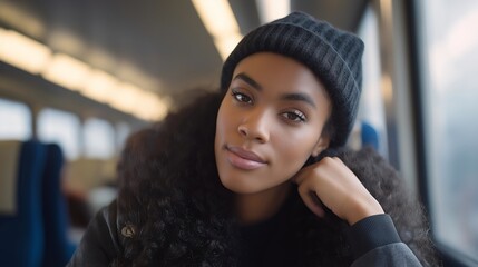 A traveler realizing they underestimated weather conditions mid-journey, adjusting plans to demonstrate learning from situational misjudgment. cinematic color correction, natural uneven lighting
