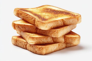Toasted bread slices stacked (2)