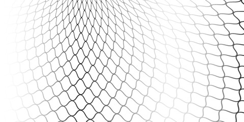 Mesh texture for fishing nets. Seamless pattern for sportswear or soccer goal, volleyball net, basketball hoop, hockey. © fadila