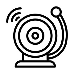 Bell line icon