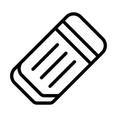 Eraser line icon