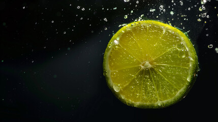 Lemon in water