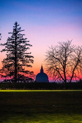 Udine. A magical Christmas atmosphere bathed in lights.