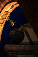 Udine. A magical Christmas atmosphere bathed in lights.