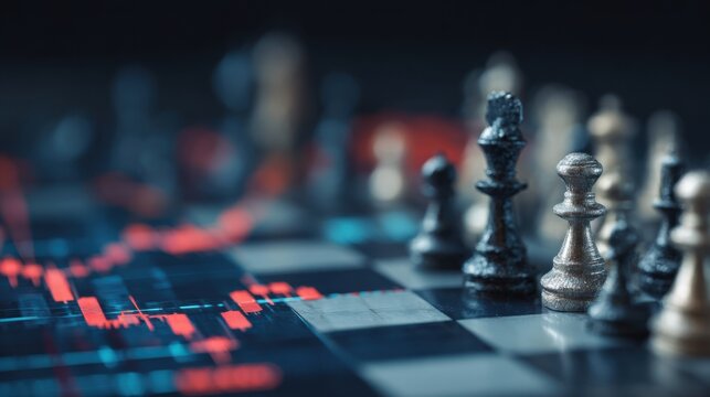 Chess strategy with financial market data - Powered by Adobe
