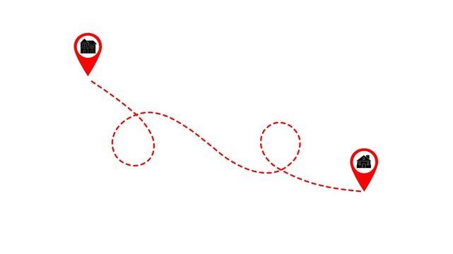 location, pin, marker, red, map, navigation, gps, icon, animation, motion, graphic, 2d, interface, ui, travel, destination, pointer, wayfinding, digital, point, stem, thin, minimalist, tracking, mobil