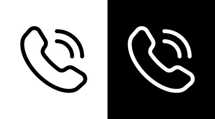 Phone With Icon Set Design