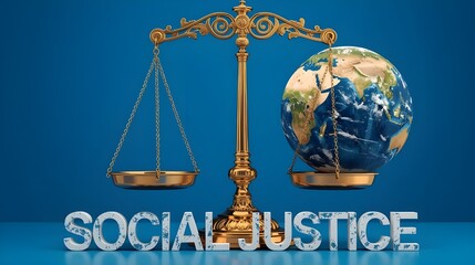 Balance of the world and social justice a concept of equality
