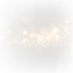 Obraz premium Shining gold background with bokeh flare. PNG