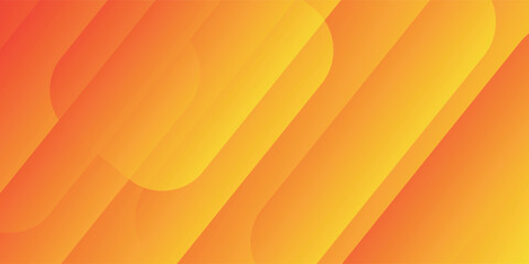 Abstract orange and yellow geometric background. Modern concept for graphic design, background, web design, poster, banner, book, slideshow. Vector illustration