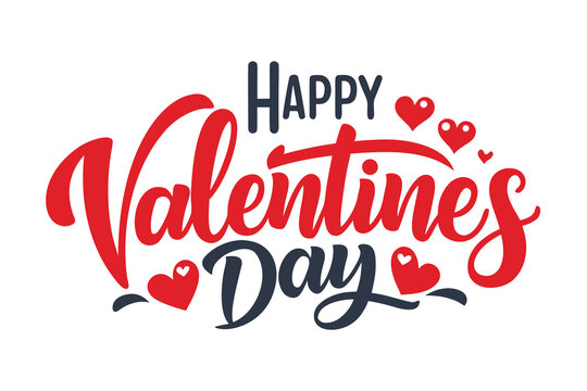 happy valentine,s day special gettings card vactor image