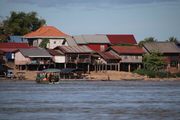 コーン島の街並み