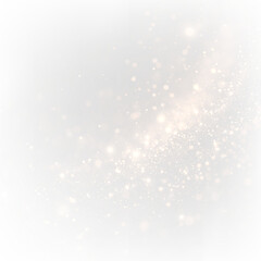 Magical burst of gold dust and bokeh sparkles with glamorous motion perfect for PNG party designs, Christmas celebrations, or luxury stardust effects.
