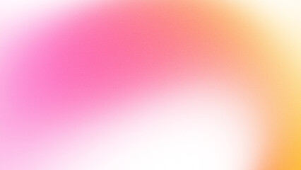 Transparent retro glowing orange pink gradient background with noise and grainy texture