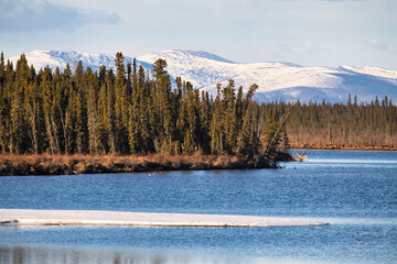 Snow in Clearwater Creek