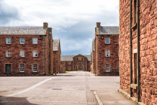 Military buildings at Fort George