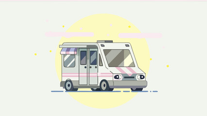 Flat design vector icon of a brain with a lightbulb inside, representing a bright idea or solution.