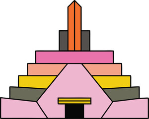 Swiss rational structure applied to brutalist form