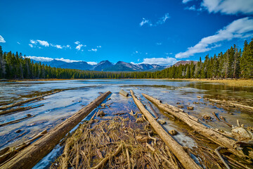 Bierstadt Lake in Rocky Mountain National Park, CO.