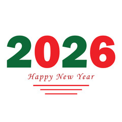 Happy New Year 2026 Celebration Greeting