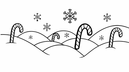 Abstract wave of colorful lines and shapes, creating a sense of movement and modern design