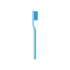 Blue Toothbrush for Oral Hygiene and Dental Care.